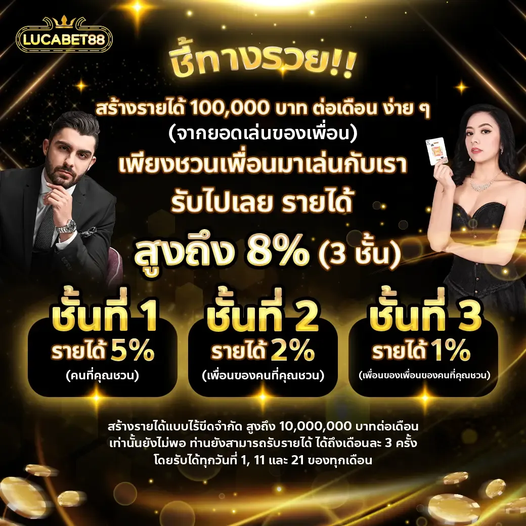 lucabet88 โปรโมชั่น